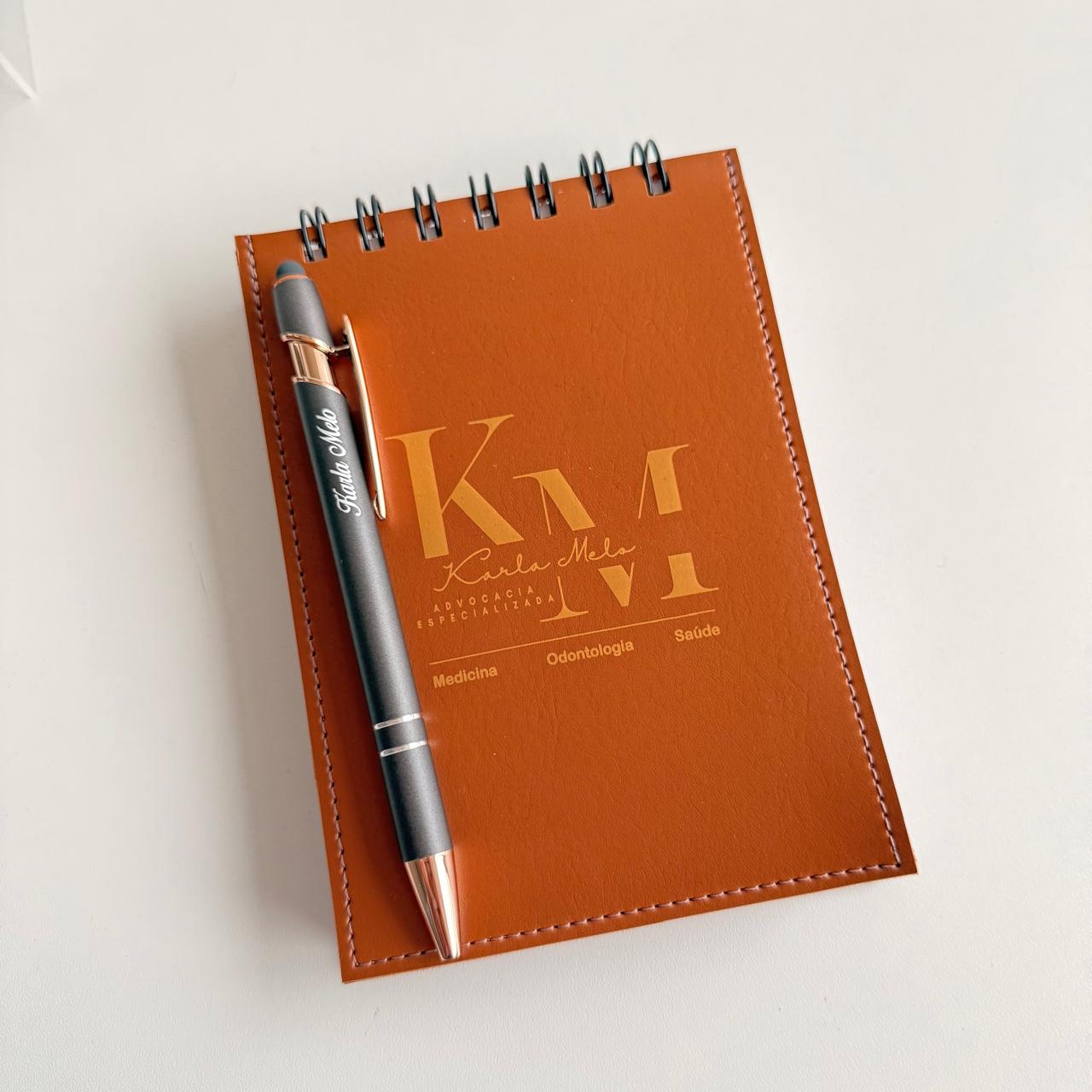 Bloco A6 com caneta - Imagem 5