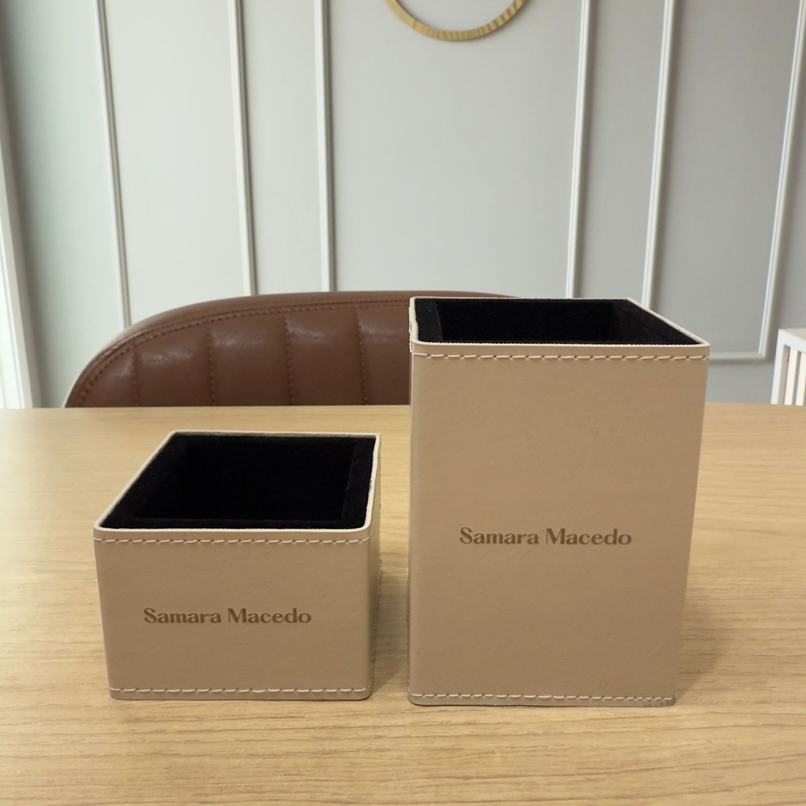 Trio Porta Clipes/Porta Canetas/Porta Cartões - Imagem 7