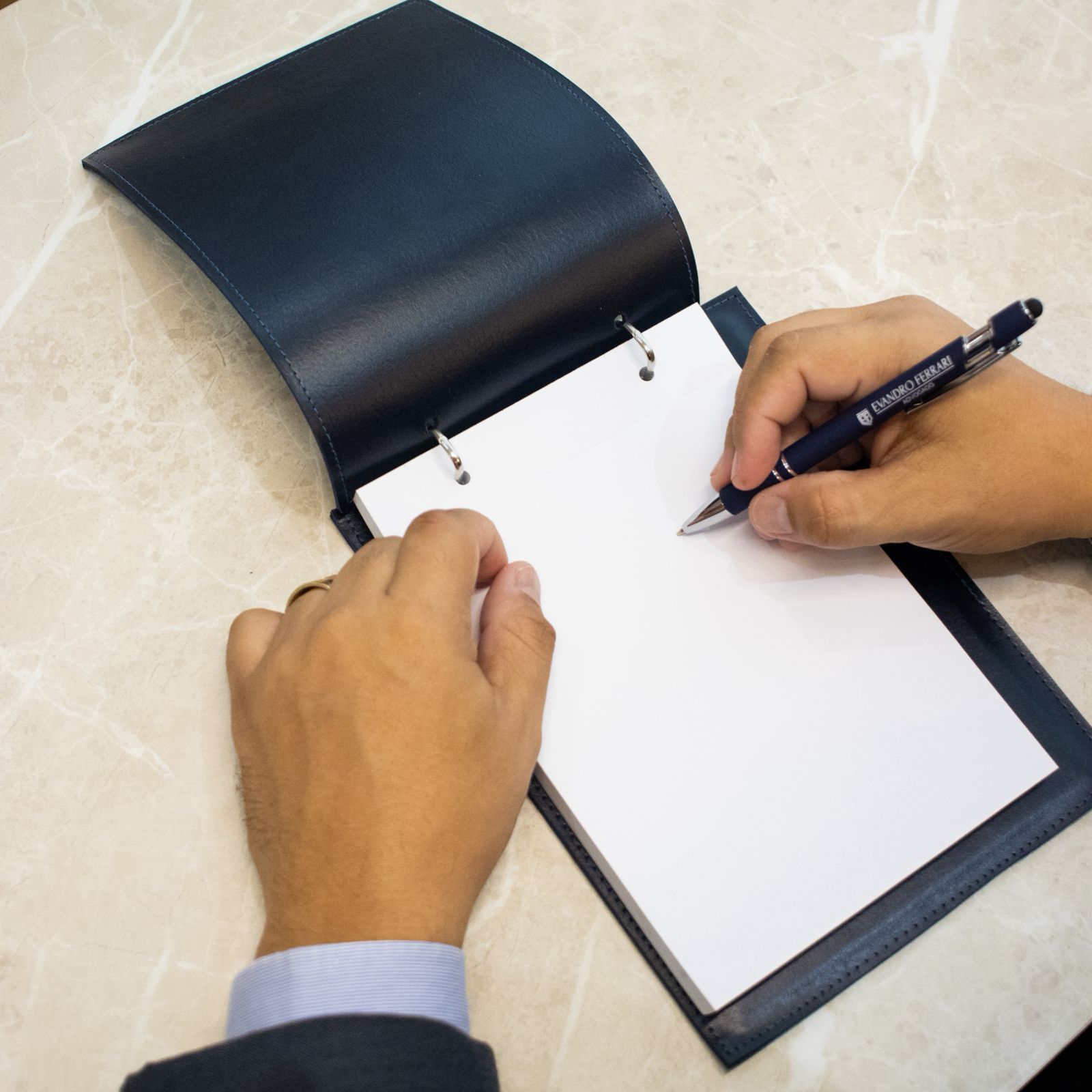 Bloco Fichário com Caneta - Imagem 11