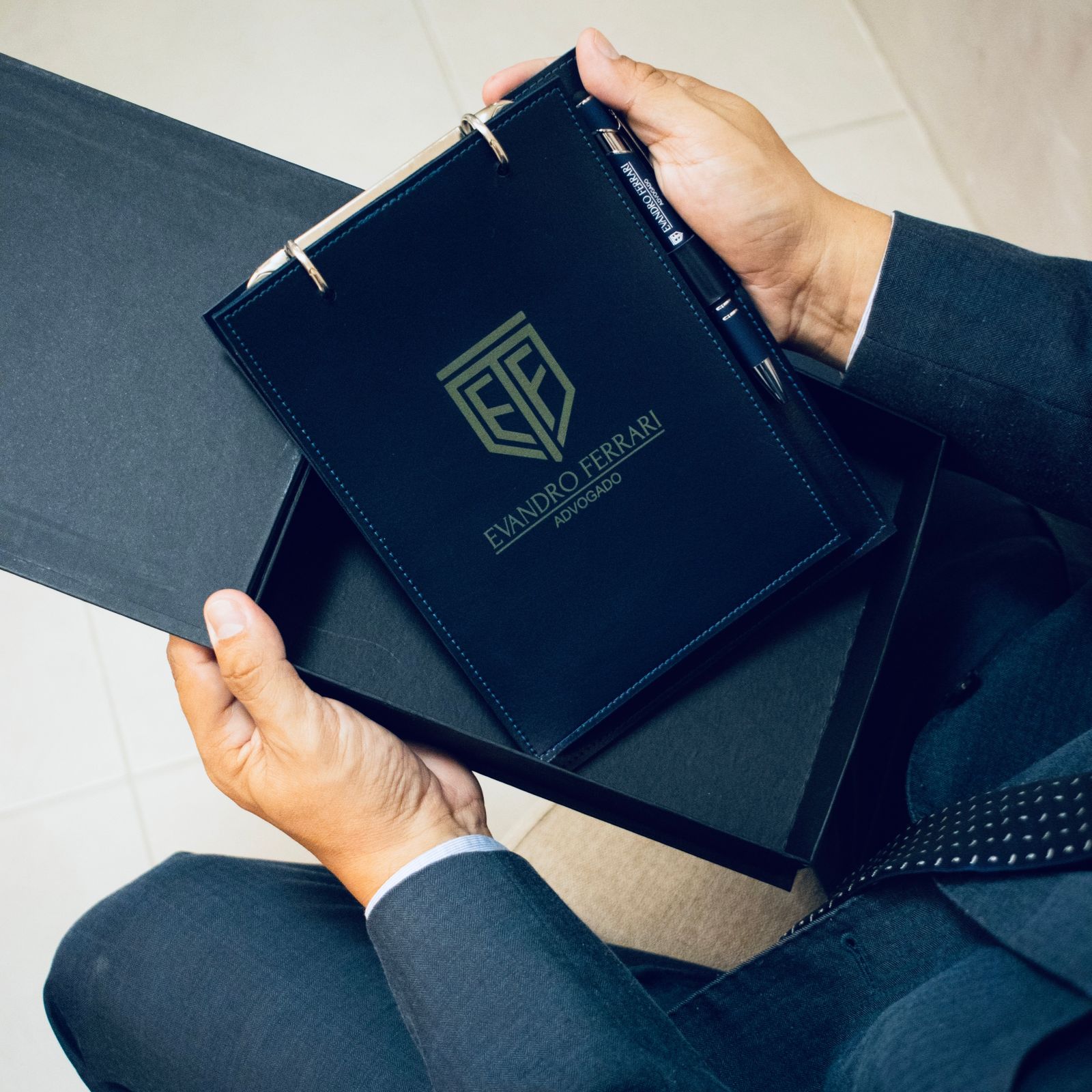 Bloco Fichário com Caneta - Imagem 2